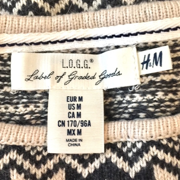 L.O.G.G H&M Snowflake Sweater - Picture 6 of 7